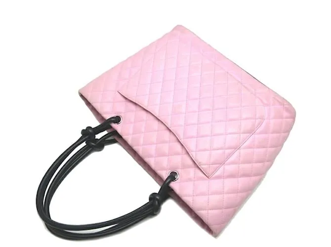 chanel-cambon-pink-leather thumbnail 4