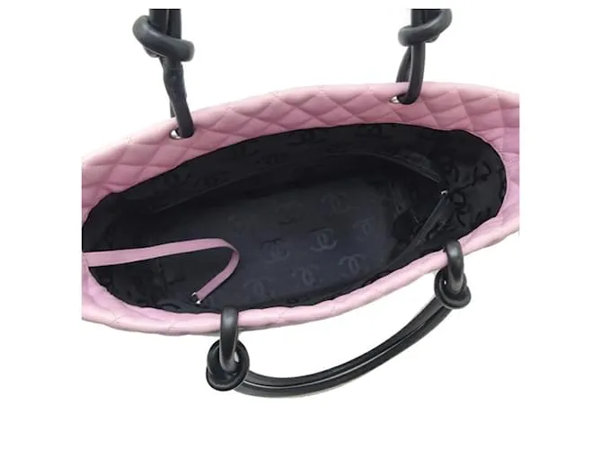 chanel-cambon-pink-leather thumbnail 5