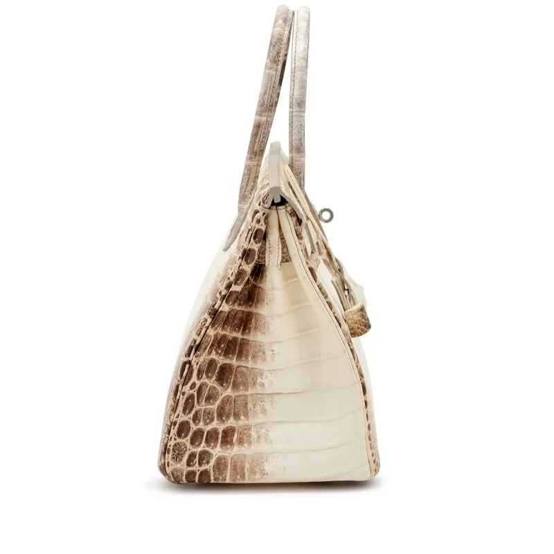 hermes-matte-white-niloticus-crocodile-himalaya-birkin-palladium-hardware thumbnail 5