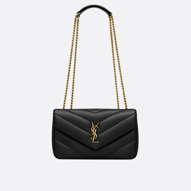 Saint Laurent Loulou Small Step Bag