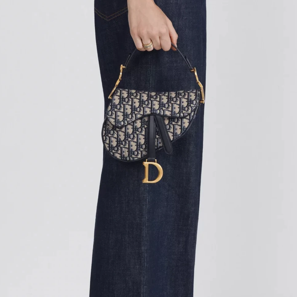 dior-saddle-handbag-oblique-jacquard thumbnail 2