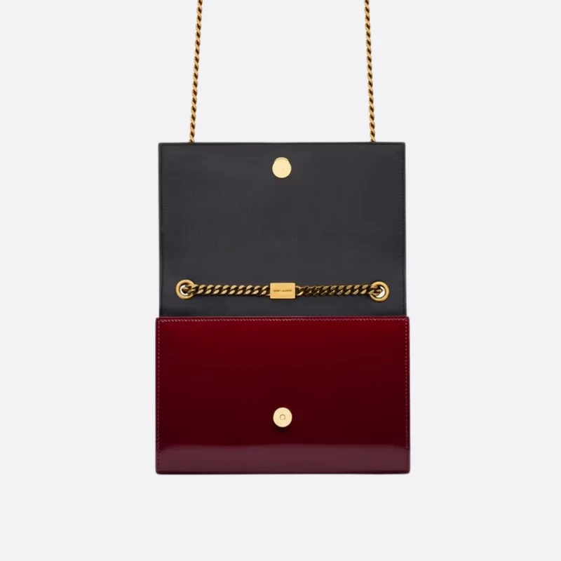saint-laurent-kate-small-shoulder-bag-in-patent-leather thumbnail 4
