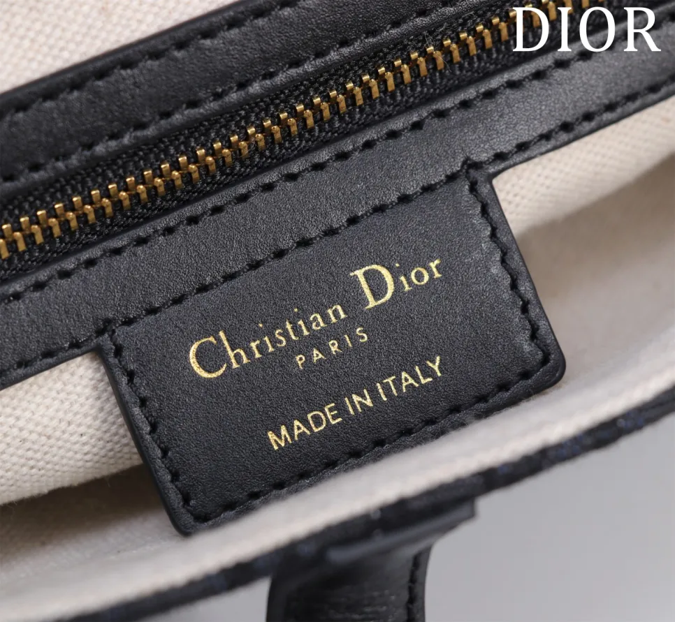 dior-saddle-handbag-oblique-jacquard-black thumbnail 5