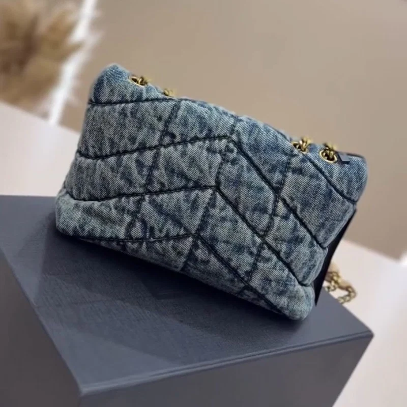 saint-laurent-loulou-puffer-bag-made-of-quilted-vintage-denim thumbnail 7